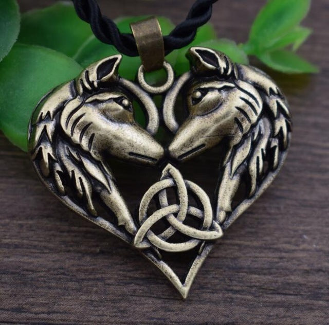 Wolf Pendant Necklace