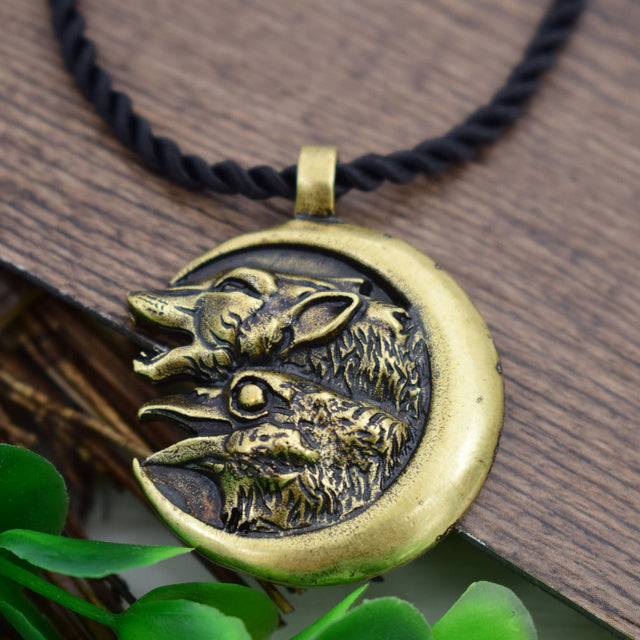 Wolf Pendant Necklace