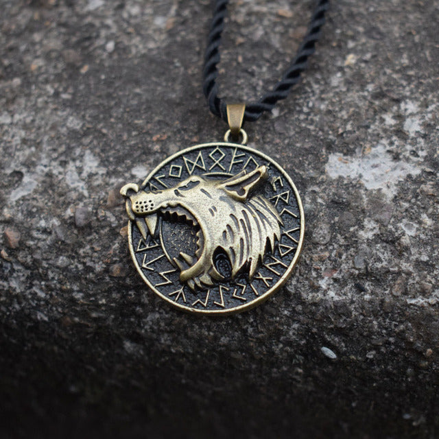 Wolf Pendant Necklace