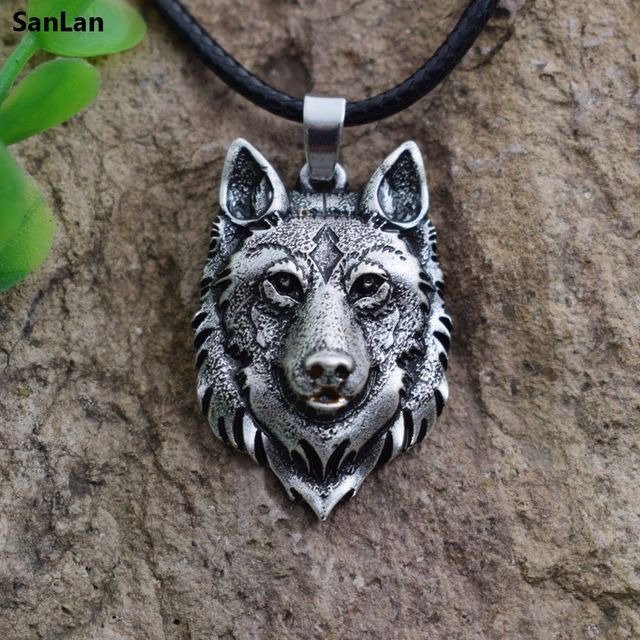 Wolf Pendant Necklace