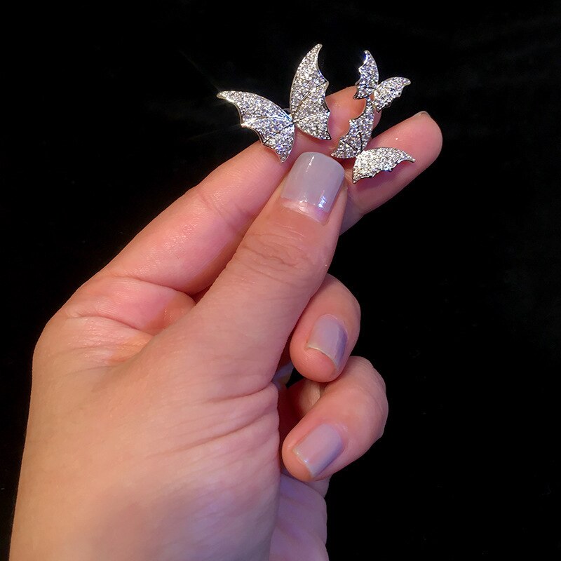 Crystal Butterfly Ring